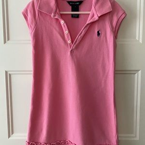 Ralph Lauren Pink Summer Dress-Size 6 Girls